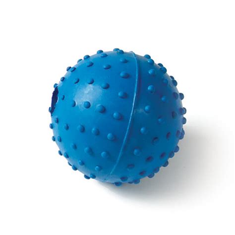 Classic Rubber Pimple Ball With Bell 6cm Conkers Pets