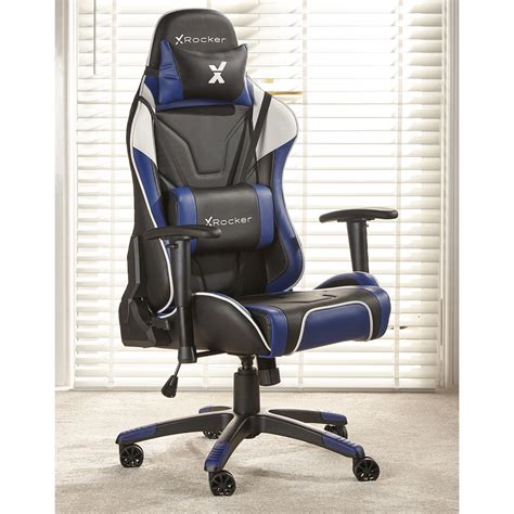 Xrocker Agility Esports Gaming Chair Blue