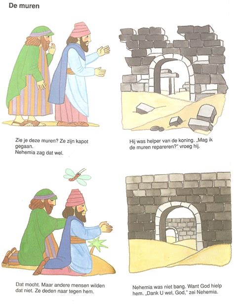 De Muren Van Jericho Bíblico Crianças Catequese