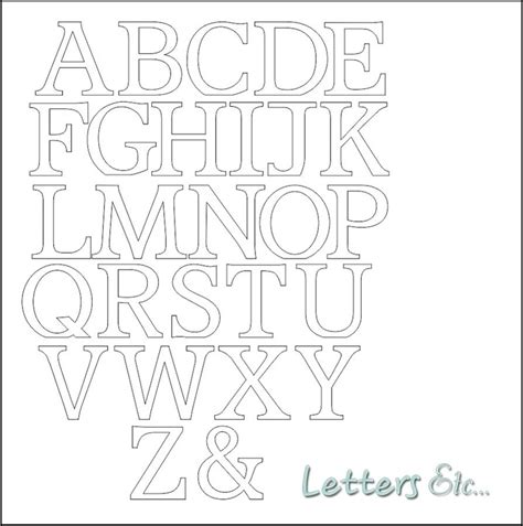 Oak Wooden Letter By Letters Etc