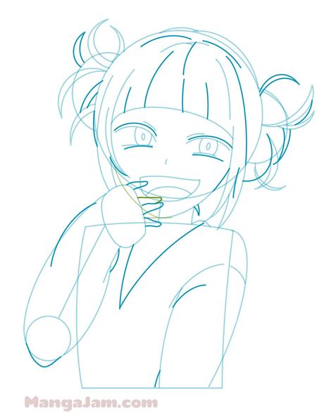 How To Draw Himiko Toga From My Hero Academia Drawing