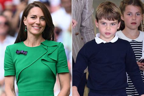 Kate Middleton Says Prince Louis Was Very Upset To Miss Wimbledon But He S Practicing His