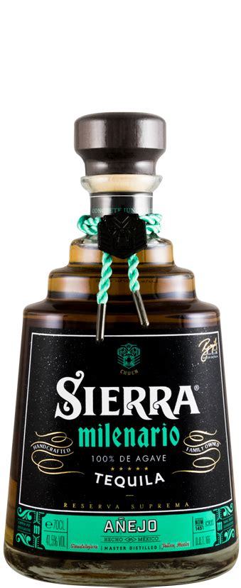 Tequila Sierra Añejo Milenario