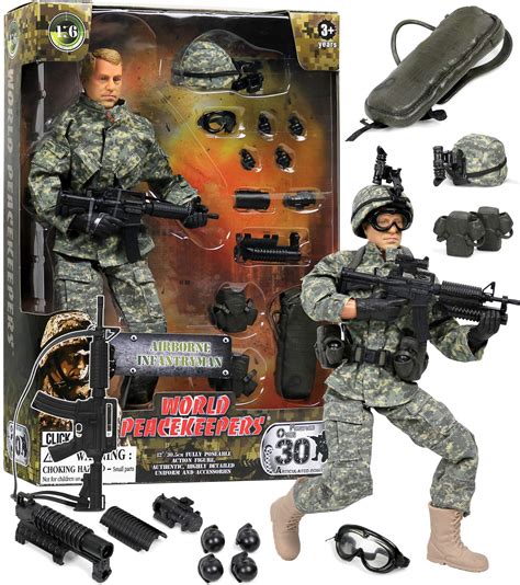 Buy Click N Play 12 Inch Action Figures Set Clothes Weapons Etc