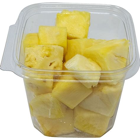Fresh Cut Pineapple Chunks