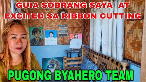 Wow Guia Excited Na Sa Pagbalik Ni Pugong Byahero Sa Davao Para Sa Ribbon Cutting Youtube