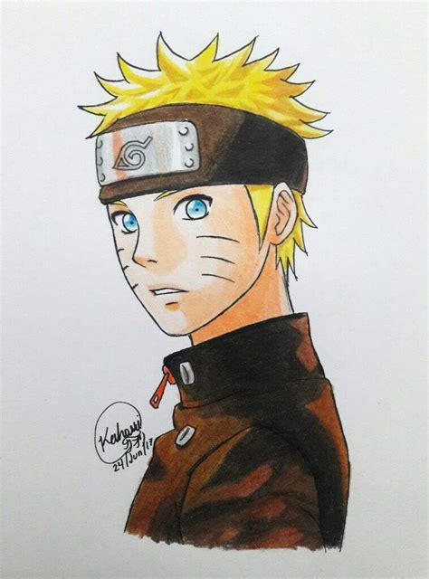 🎨proceso De Dibujo Naruto Uzumaki 🎨 Naruamino Amino