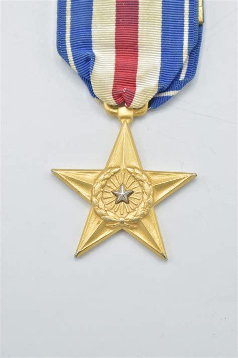 Us Ww2 Silver Star Medal Byf41