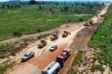 Governo do Estado segue com a obra de construção e pavimentação da PA em Canaã dos Carajás