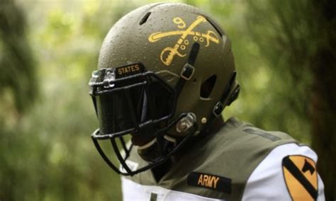 Provides navy with new 'summer white' uniforms for ohio state game, patches found on the sleeves of army west point football uniforms., units and fallen. Army Black Knights Unveil 1st Cavalry Division Uniforms ...