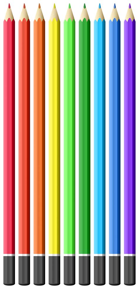 Colouring Pencils Clipart Cupitonians