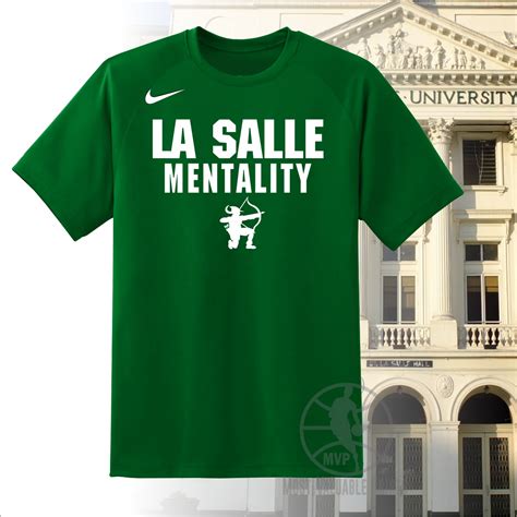 Uaap La Salle Mentality Shirt Dlsu Green Archer Basketball Shirt