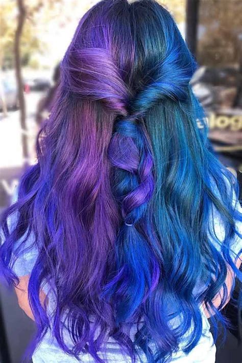24 Blue And Purple Hair Looks That Will Amaze You Hair