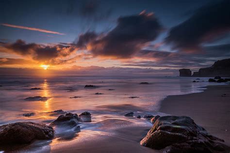 Muriwai Sunset Photograph By Deon Hamilton Fine Art America