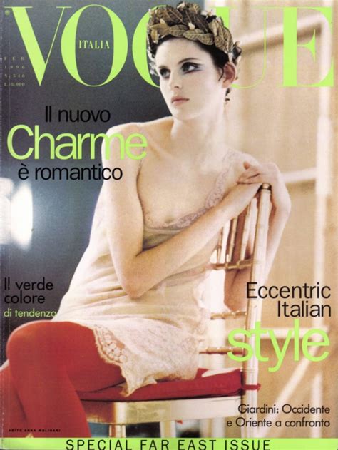 stella tennant throughout the years in vogue vogue italia stella tennant fashion magazine cover