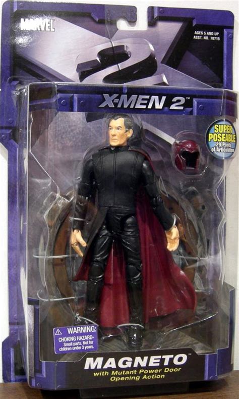 Magneto X2 X Men 2 United Action Figure With Mutant Power Door Opening