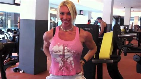 Krisztina Sereny Real Workout Shoulders Youtube