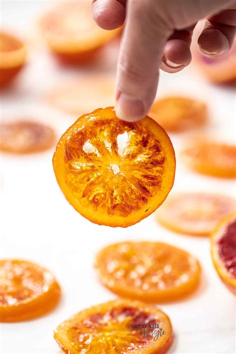 Candied Orange Slices Sugar Salt Magic