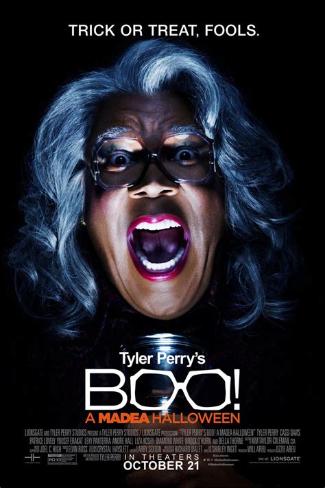 Boo A Madea Halloween 2016 Poster 8 Trailer Addict