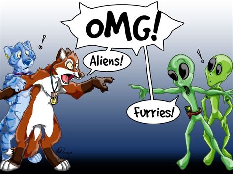 Omg Furry Aliens Funny Pictures And Best Jokes
