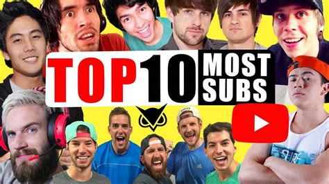 Top 10 Most Subscribed Youtube Channels And Youtubers 2019