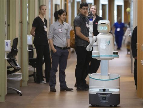 Medical Assistant Robot Rolls Into Utmb For Testing Local News The