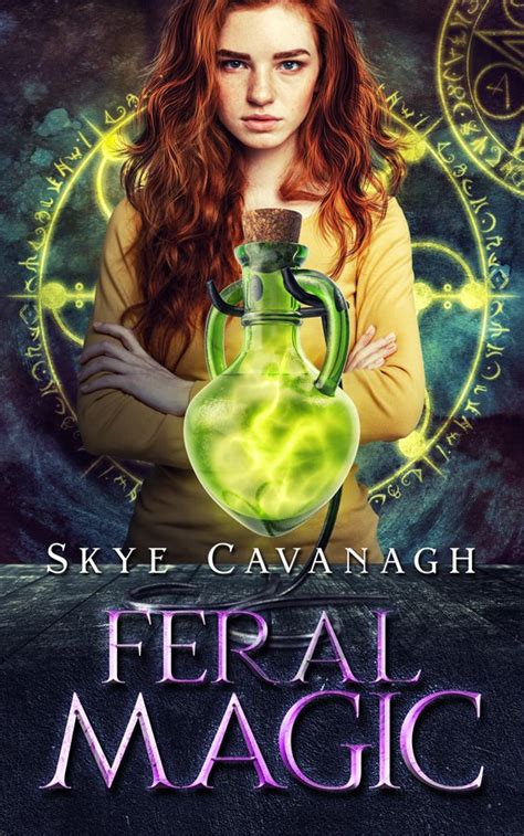 Urban Fantasy Ya Young Adult Book Cover Feral Magic Books Covers Art