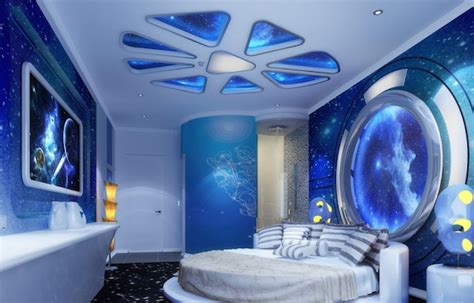 Choosing a headboard with storage allows children to display some of their favorite items and keep trinkets and other items off the floor. Impress Aliens with these Awesome Kids Bedrooms ...