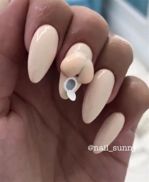 These Nails That If You Push Hard Enough ‘poop Comes Out Rtrashy