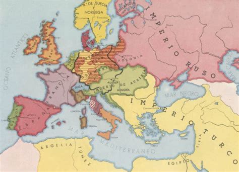 Blog De Paola Cambios En El Mapa Europeo En 1870