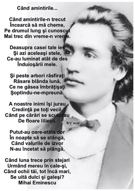 Poezie De Mihai Eminescu Poesia Citazioni