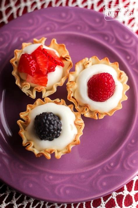 These Easy Phyllo Fruit Cups Only Take About 15 Minute To Make A Light