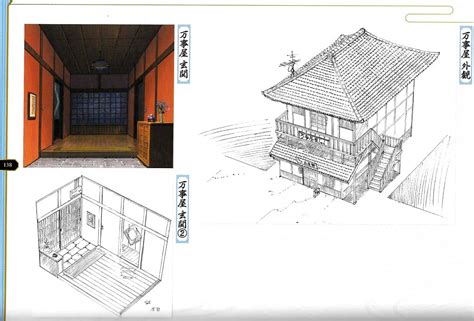 Gintama Reference Material For Buildings Taken From The Tamabako 22