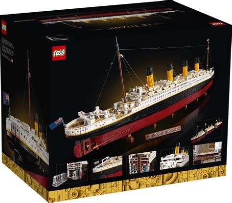 The Lego Titanic Model Has Over 9000 Bricks