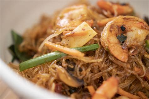 Spicy Shrimp Glass Noodles Kravings Food Adventures