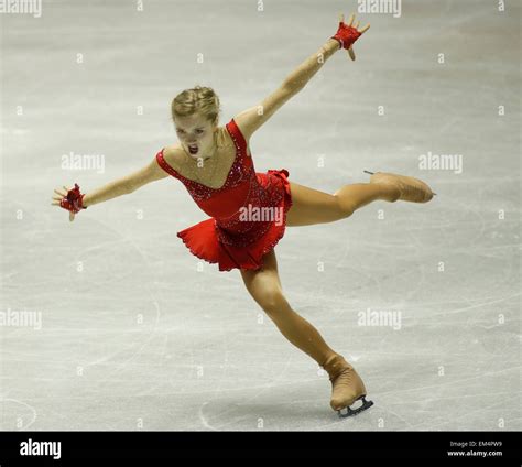 Tokyo Japan 16th Apr 2015 Elena Radionova Of Russia Competes During