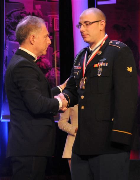 Soldier Receives Usos Military Leadership Award Article The United States Army