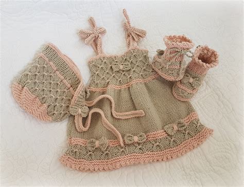 This is a pattern and/or instructions to make the. Little Bo-Peep Baby Dress Set (0 - 24 months) - YarnPassion