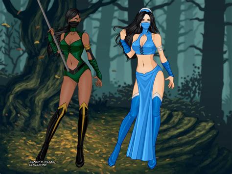 Mortal Kombat 9 Jade And Kitana By Jaz Merigold On Deviantart