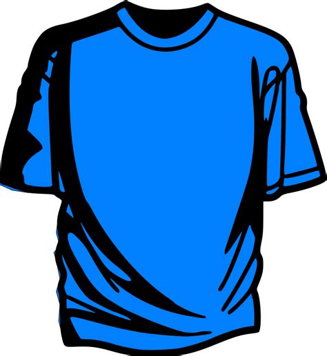T Shirt Blue Svg Clip Arts T Shirt Clipart Png Transparent Png Full