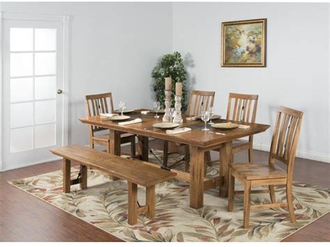 Sunny Designs Dining Room Sedona Dining Table 1356ro Rossos