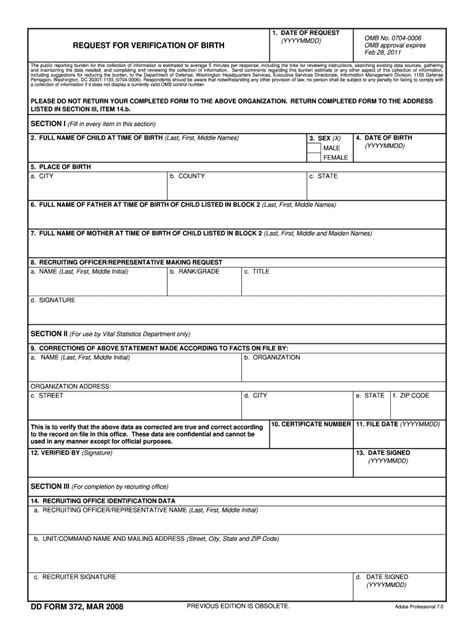 Dd Form 372 Fill Out And Sign Online Dochub