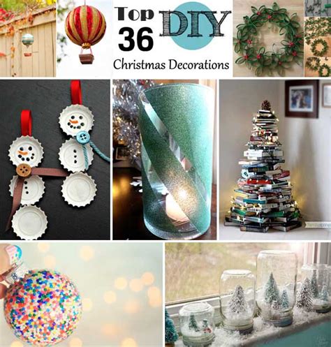 From options that are perfect for rustic trees, like tiny ornaments made of twine, to modern, metallic clay ornaments and even christmas cookie ornaments, there's a christmas craft in here for. Top 36 Simple and Affordable DIY Christmas Decorations ...