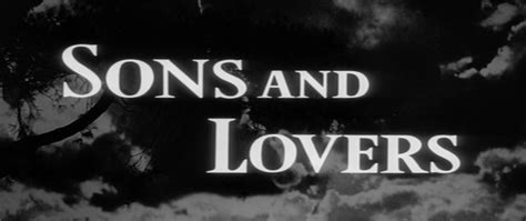 Jack Cardiff Sons And Lovers 1960 Cinema Of The World