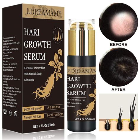 Hair Growth Serum Anti Hair Loss Serum Strengthen Hair Roots