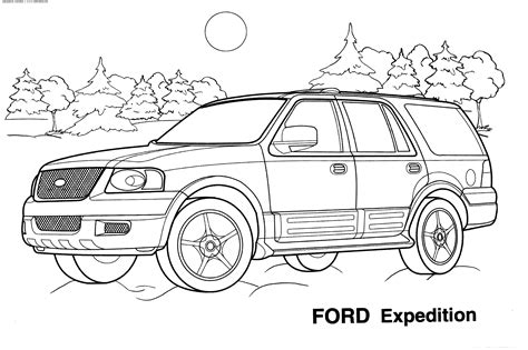 Mustang coloring pages muscle car coloringstar inside. Wonderful Ford Expedition Cars Printable Coloring Page ...