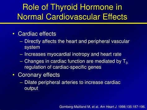 Ppt Cardiovascular Disease Risk And Mild Thyroid Failure Powerpoint