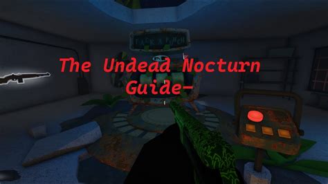 The Guide For The Undead Nocturn Michaels Zombies Youtube