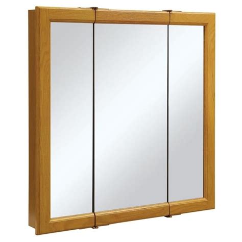 Design House Claremont 30 In X 30 In Surface Honey Oak Mirrored