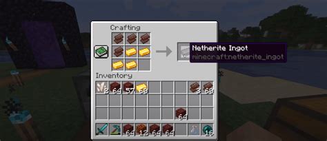 Minecraft Netherite Guide Recipes And How To Make Netherite